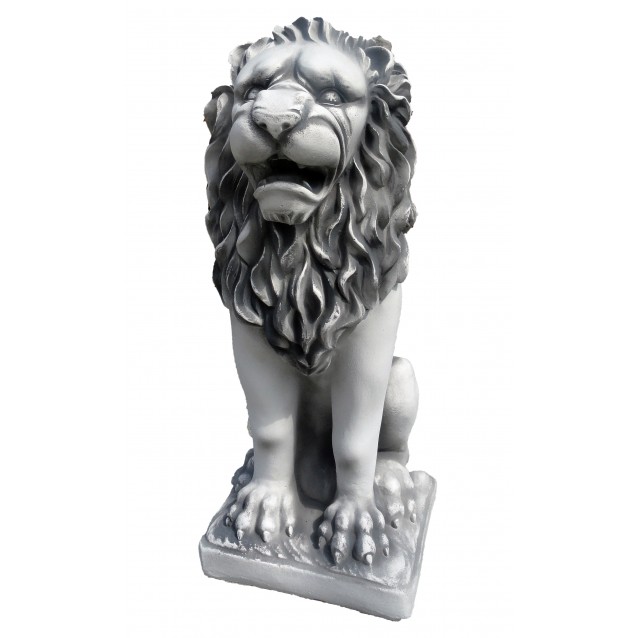 Скульптура «Лев на подставке» новый, Антик