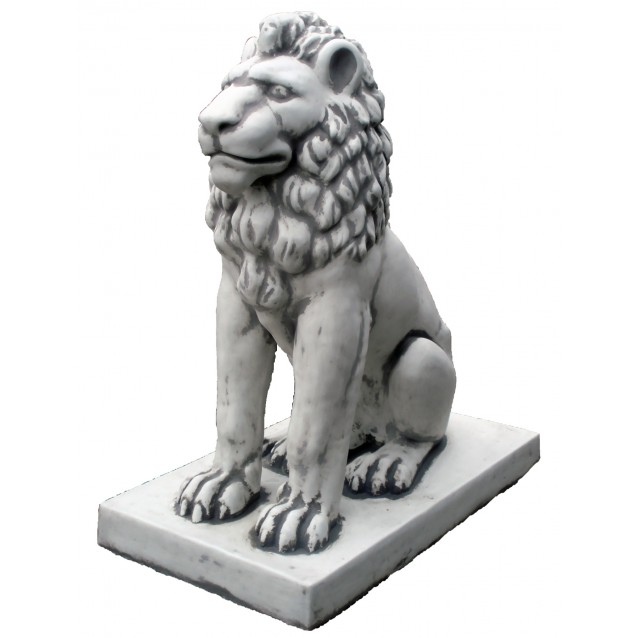 Скульптура «Лев сидя» большой, Антик