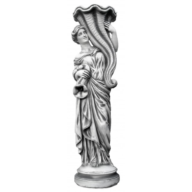 Скульптура для фонтана «Девушка с рогом изобилия»