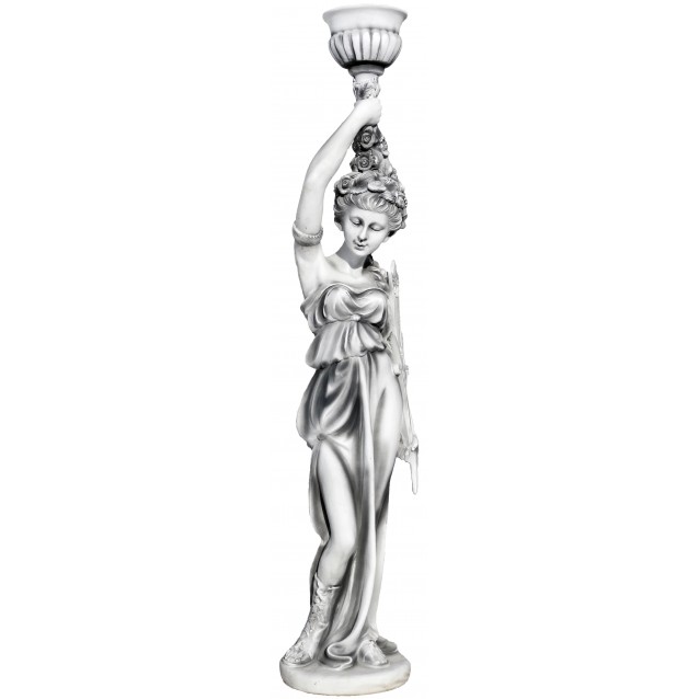 Скульптура для фонтана «Девушка с факелом», Правая