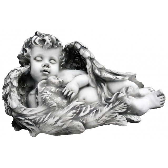 Скульптура «Ангел с зайчиком»