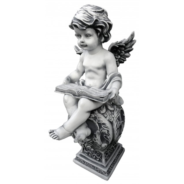 Скульптура «Ангел на шаре с книгой»