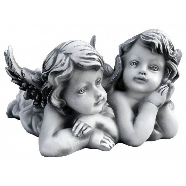 Скульптура «Ангелочки лёжа»