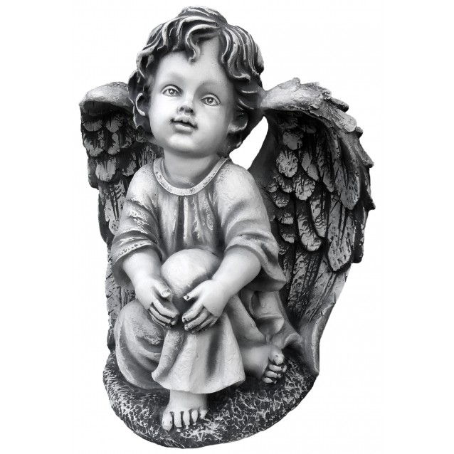 Скульптура «Ангел» сидя