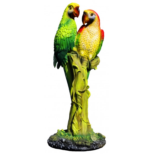 Скульптура «Попугаи пара»