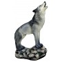 Садовая фигурка «Воющий волк»