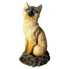 Скульптура «Котёнок сидит» большой