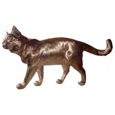 Скульптура «Кот» большой бронза