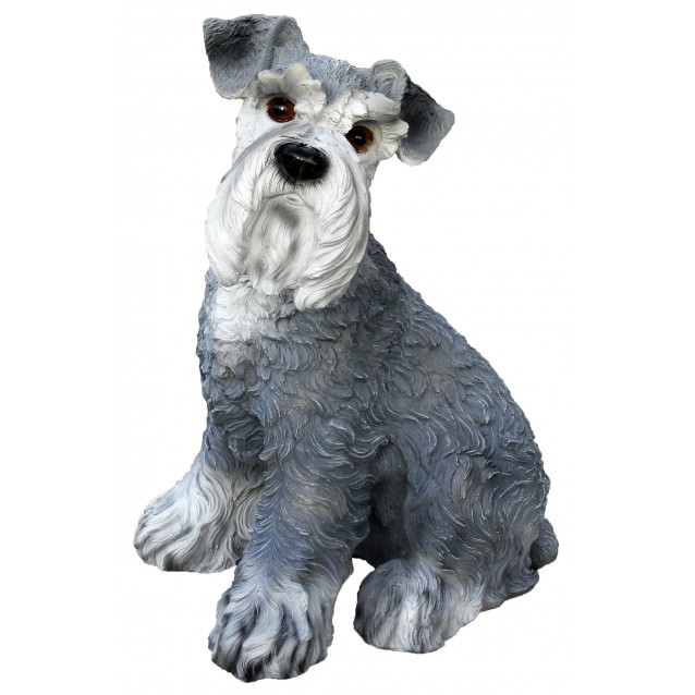 Скульптура «Собака Терьер» сидя
