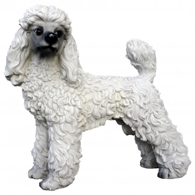 Скульптура «Собака Пудель» стоя